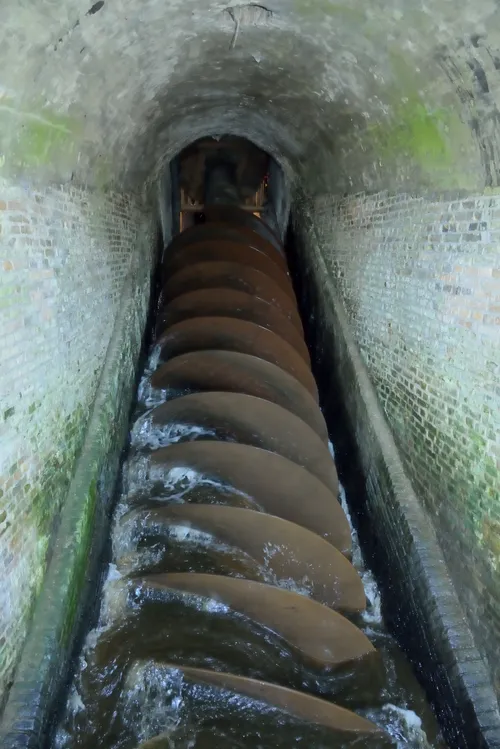 Vijzel in actieve waterbeheersing